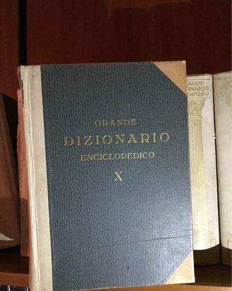 DIZIONARIO UTET 1933