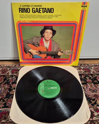 Rino Gaetano lp vinile Orig