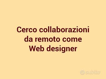Web designer da remoto