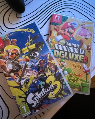 Splatoon3/supermario bross delux