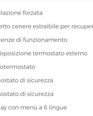 stufa a pellet idro 29 kw