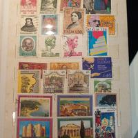 Francobolli blocco Italia