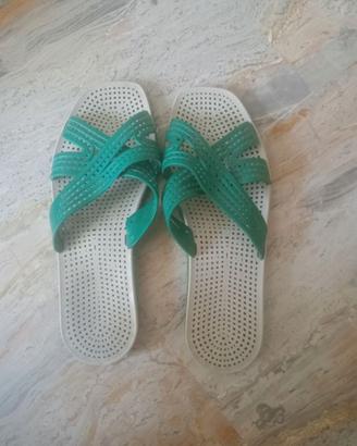 ciabatte vintage anni 60-70, donna, n. 37