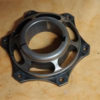 Porta disco freno kart in magnesio per assale 50m