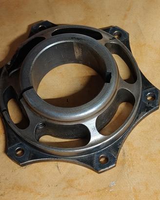 Porta disco freno kart in magnesio per assale 50m