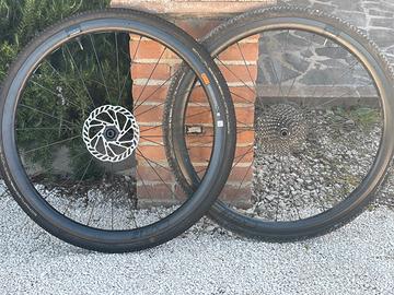 Cerchi gravel in carbonio giant cxr1
