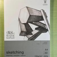 sketching Winsor & Newton