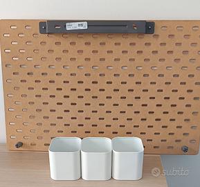 pannello portaoggetti e contenitori