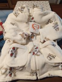 vestaglietta bimbo/bimba invernale 