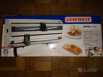 Portarotolo cucina triplo da parete