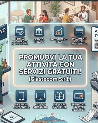 Hai un bar? Tabacchi ? Edicola o sei un PVR?