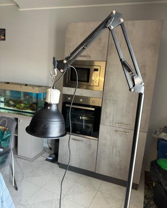 Portalampada + Lampada ai Vapori di Mercurio