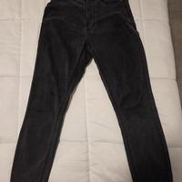 PANTALONI COTONE TEZENIS GRIGI