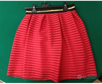 Gonna Rossa ideale per feste 