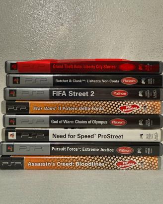 Lotto giochi psp