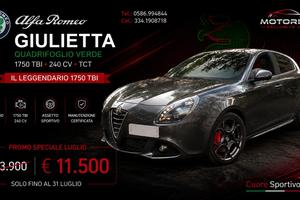 GIULIETTA QUADRIFOGLIO VERDE 1750 TBi | 240 CV TCT