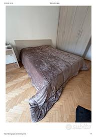 Trapunta Invernale 260x260 cm Tortora