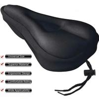 Sella Bici in Gel + Set 6 Adesivi GPS