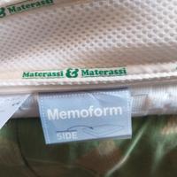 letto in ferro, rete e materasso 