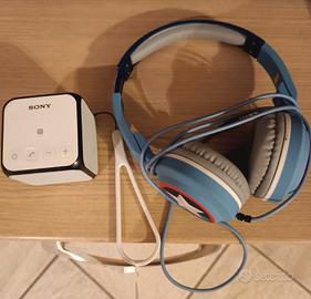 Cassa bluetooth Sony SRS X-11 + cuffie marvel