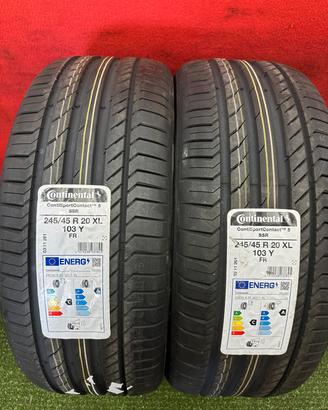 245 45 20 Gomme Estive RFT Continental 245 45R20