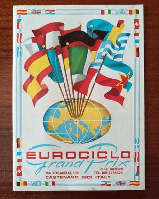 EUROCICLO Grand Prix – catalogo biciclette anni 70