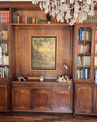 Libreria in noce