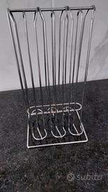 porta capsule in acciaio per cialde compatibili ne