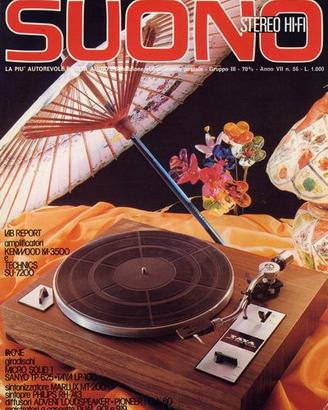 rivista SUONO numero 56 gennaio 1977