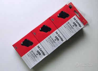 3 cartucce Ink Cartridge EI-T01631 nera Epson