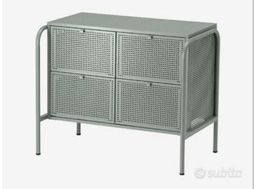 Ikea nikkeby casettiera e stand appendiabiti