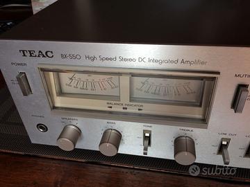 TEAC STEREO AMPLIFIER BX550 CON PHONO MM-MC