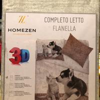 Lenzuola in flanella misura singola