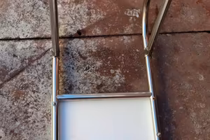 SUPPORTO INOX PER MOTORGUIDE MINNKOTA E SIMILI 