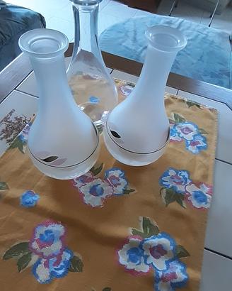 3 bottiglie per vino o liquori 