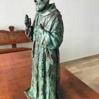 SCULTURA IN BRONZO - PADRE PIO - GIANFRANCO PAULLI