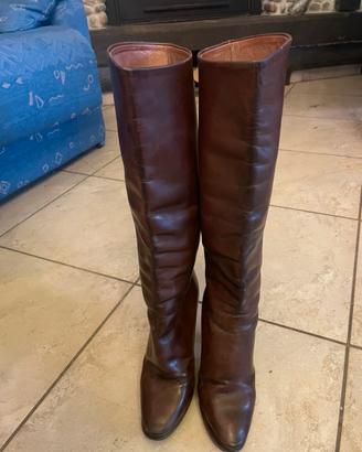 Stivali in pelle donna