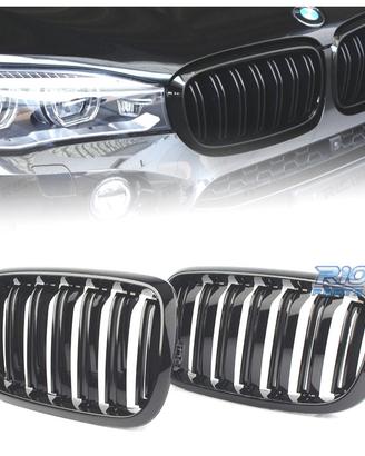 GRIGLIA BMW X5 F15 13-20 X6 F16 14- LOOK M NERO LU