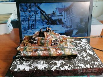 Diorama 1:35 carro armato tedesco KING TIGER