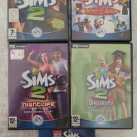 Lotto videogiochi vintage The Sims per PC