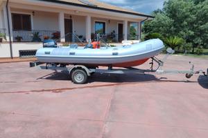 gommone motore e carrello