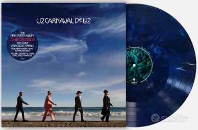 U2 Carnaval De Luz Vinile Colorato Dark Blue Marb