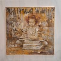 Quadro Artista ⭐️Carmen Manco⭐️opera Originale 