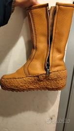 Pedule neve vera pelle, suola Vibram