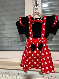 Costume carnevale Minnie  3/4 anni con  accessori.