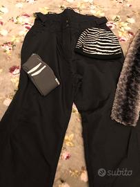 Pantalone felpa cinta paracollo cappello