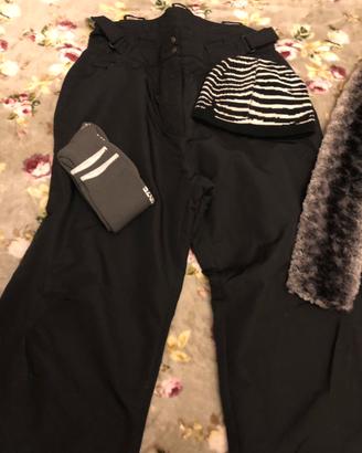 Pantalone felpa cinta paracollo cappello