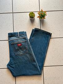 pantalone jeans dickies blu