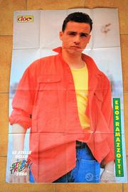 Poster "eros ramazzotti e Paul Young" anno 1986