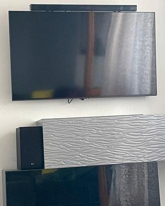 Tv Smart 55 pollici LG con soundbar